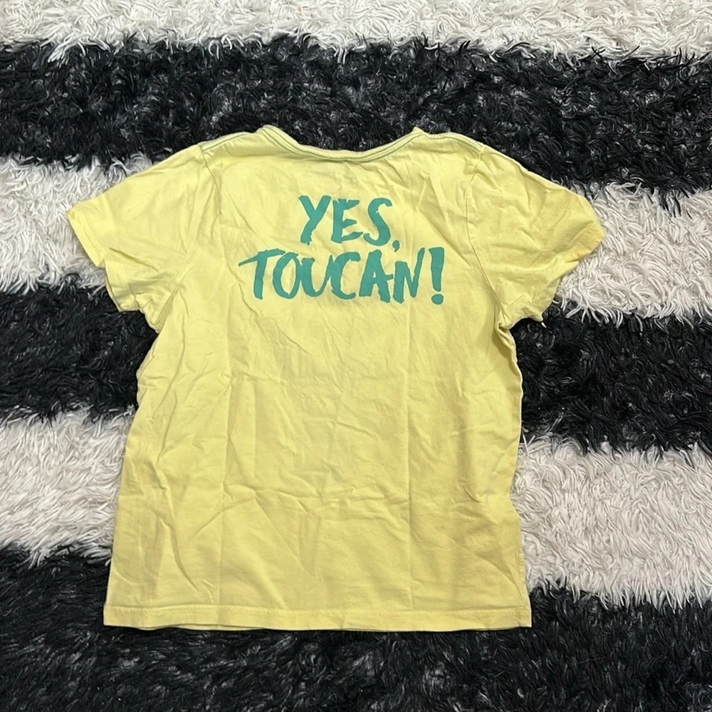 Peek Yellow Kids T-Shirt “Toucan Do It!”, Sz 12